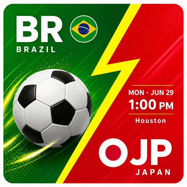 Brazil vs Japan, World Cup 2026
