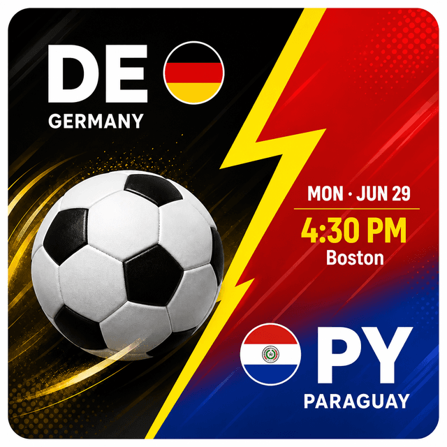 Germany vs Paraguay, World Cup 2026