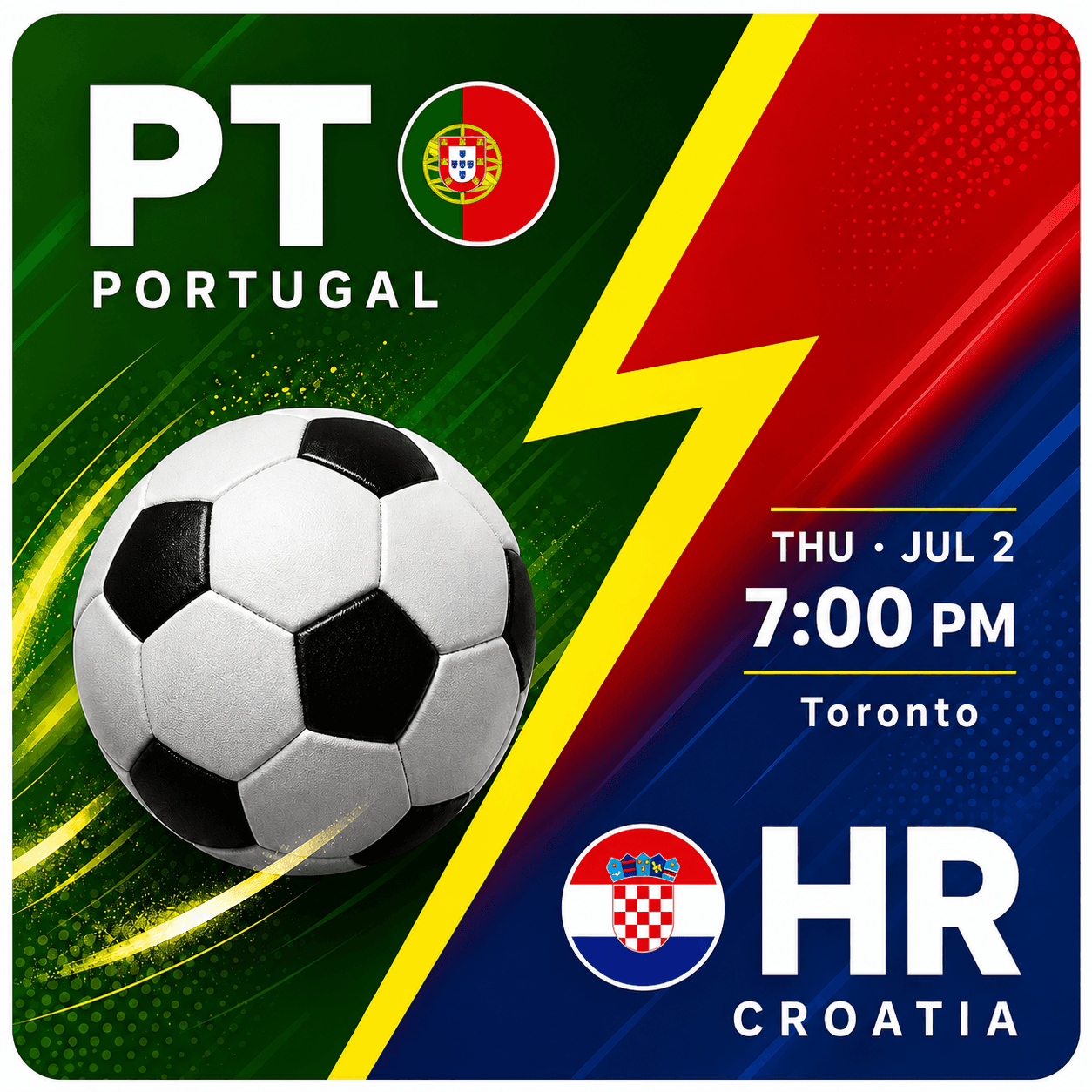 Portugal vs Croatia, World Cup 2026 Watch Party in NYC